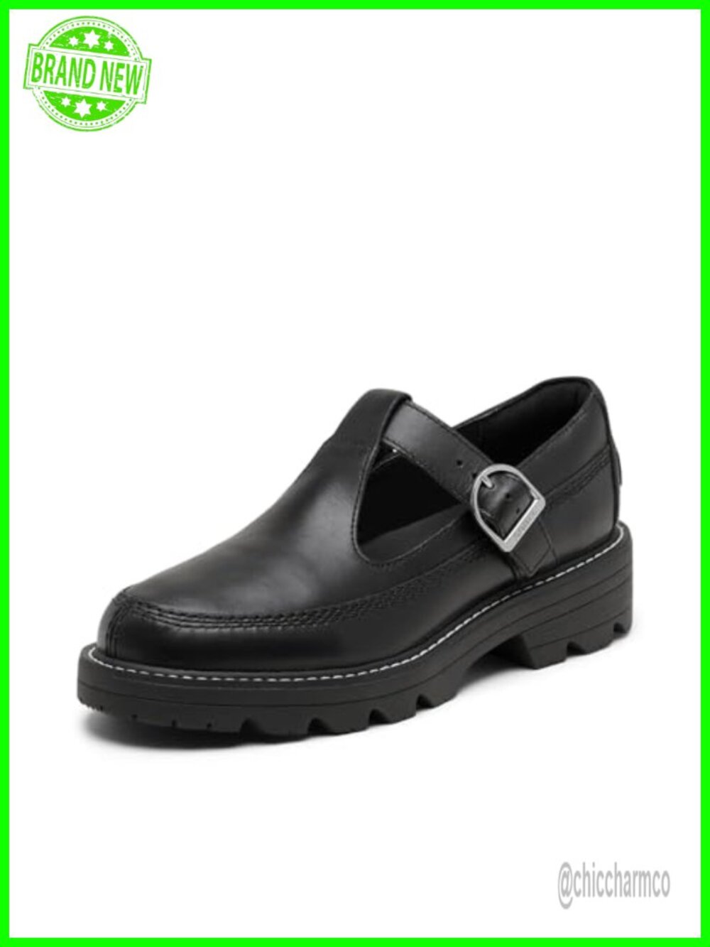 Sorel Revel Ave Leather Mary Jane Buckle Flats Women's